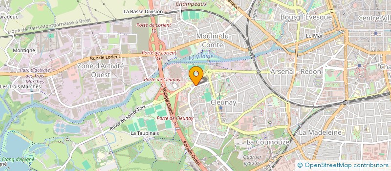 localisation de l'entreprise BAT'IMMO ASSISTANCE TECHNIQUE  RENNES