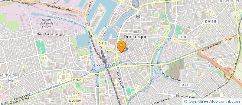 localisation de l'entreprise BAT'IMMO II à DUNKERQUE