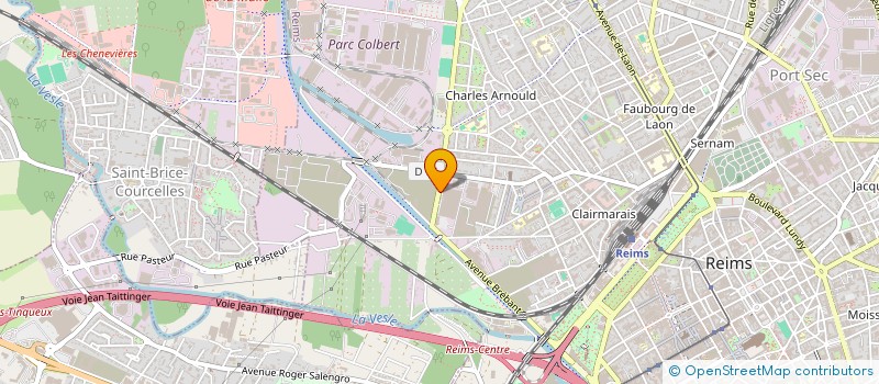 localisation de l'entreprise BAT'IMMO51  REIMS