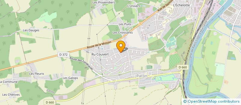 localisation de l'entreprise BAT IMPORT à PARON