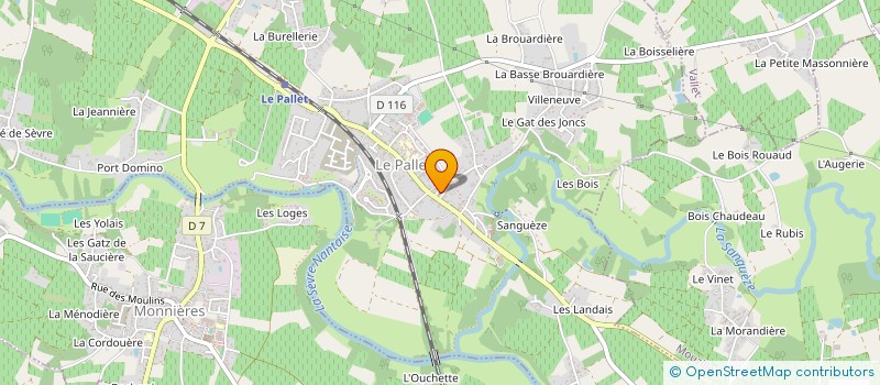 localisation de l'entreprise BAT INFO SERVICES à LA REGRIPPIERE