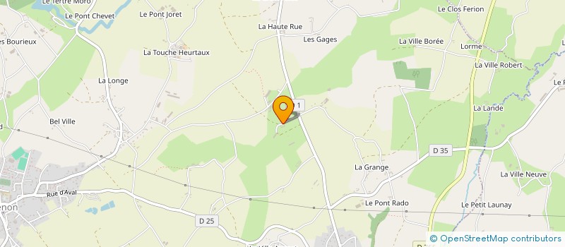localisation de l'entreprise BAT'INNOV à HENON