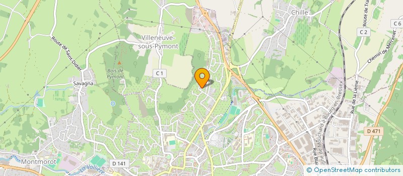 localisation de l'entreprise BAT INNOVATION à LONS-LE-SAUNIER