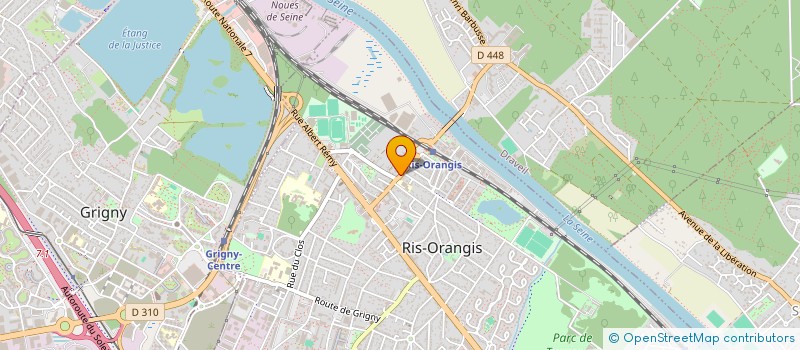 localisation de l'entreprise BAT.INSTALLE.MAISON à RIS-ORANGIS
