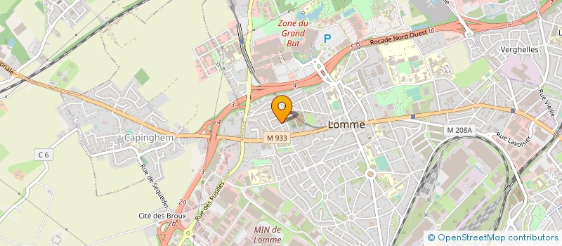 localisation de l'entreprise BAT IR à LILLE