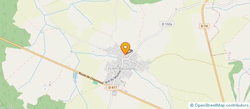 localisation de l'entreprise BAT'IS à IS-EN-BASSIGNY