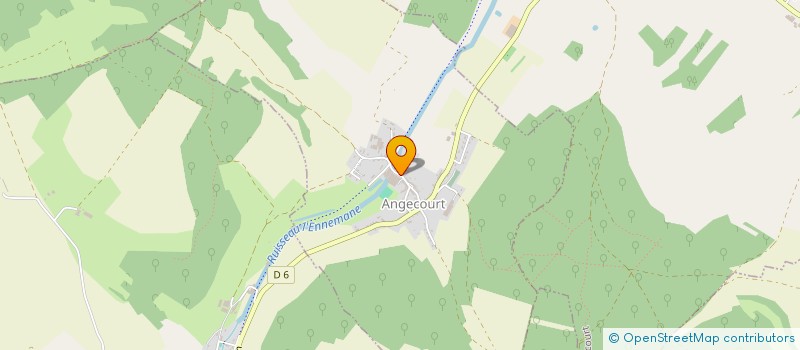 localisation de l'entreprise BAT ISOLATION PEINTURE à ANGECOURT