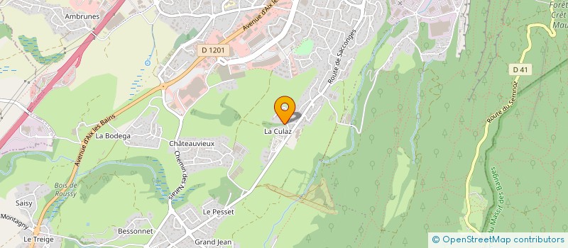 localisation de l'entreprise BAT'ITECH à ANNECY