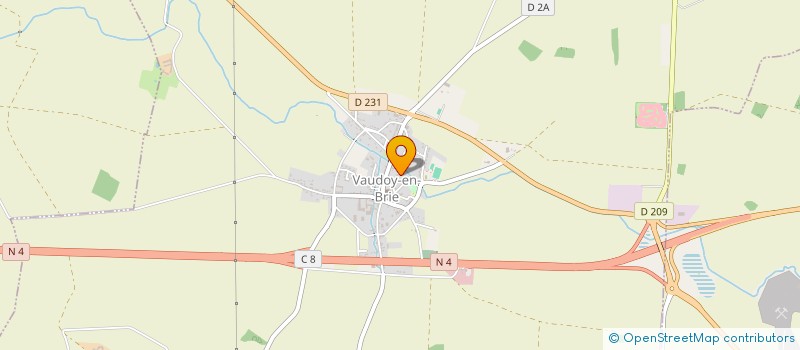 localisation de l'entreprise BAT'JAM à VAUDOY-EN-BRIE