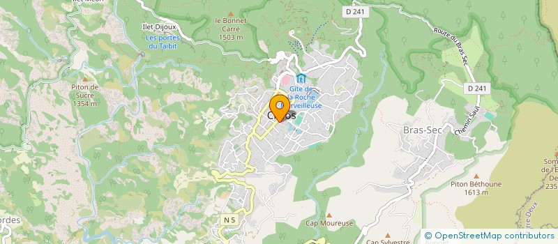 localisation de l'entreprise BAT KARE  CILAOS