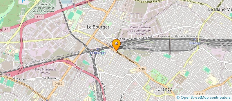 localisation de l'entreprise BAT KHM à DRANCY