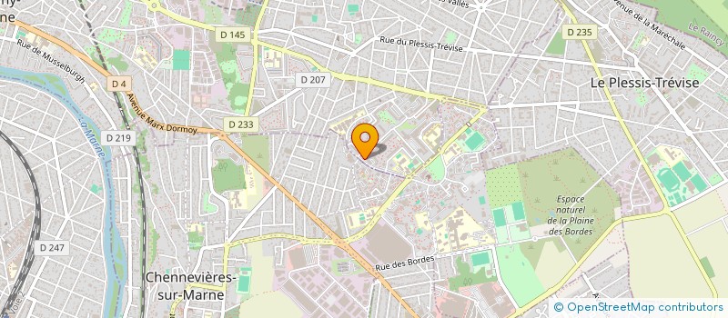 localisation de l'entreprise BAT L à CHAMPIGNY-SUR-MARNE