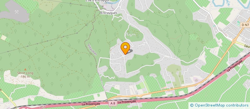 localisation de l'entreprise BAT'LAB à VIDAUBAN