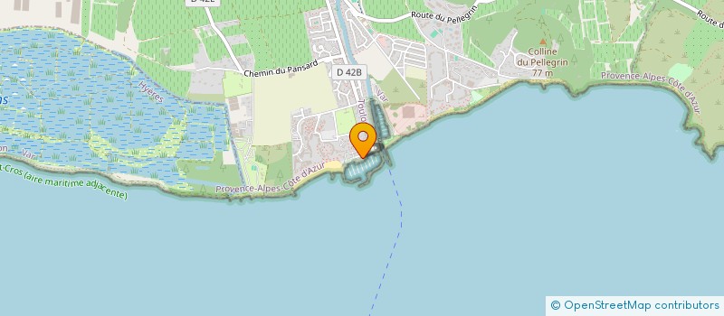 localisation de l'entreprise BAT' LOC  LA LONDE-LES-MAURES