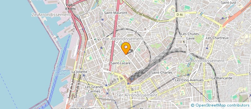 localisation de l'entreprise BAT LPC à MARSEILLE