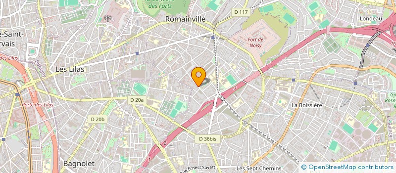 localisation de l'entreprise BAT.M.A.N.S à ROMAINVILLE