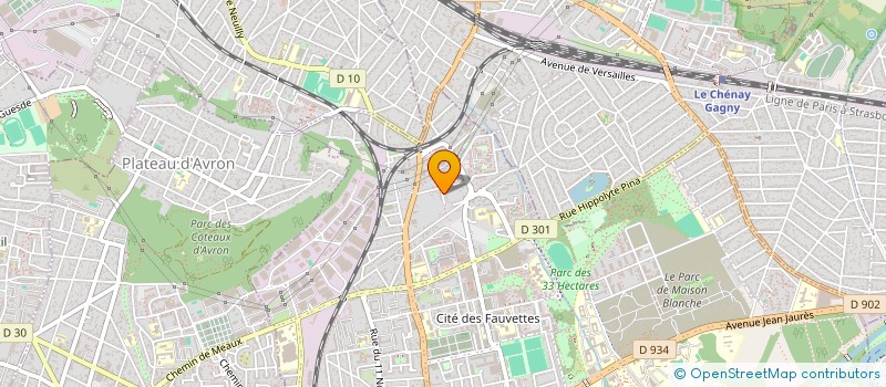 localisation de l'entreprise BAT MB à NEUILLY-SUR-MARNE