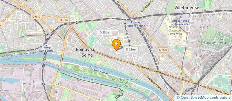 localisation de l'entreprise BAT MELEKH à EPINAY SUR SEINE