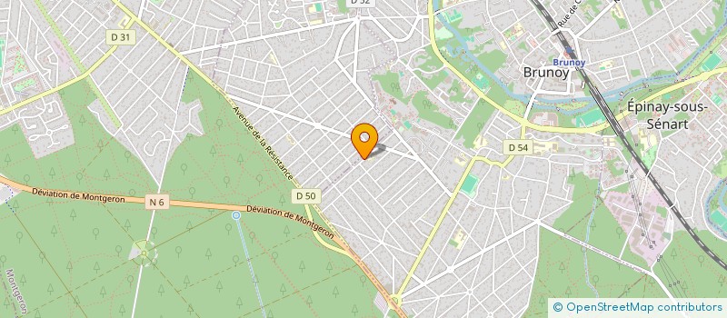 localisation de l'entreprise BAT MRA à BRUNOY