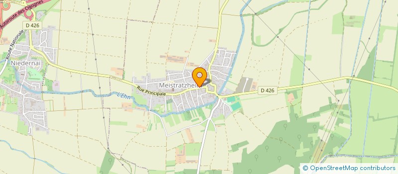 localisation de l'entreprise BAT'N'CO  MEISTRATZHEIM