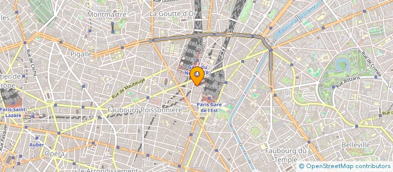 localisation de l'entreprise BAT NA  PARIS