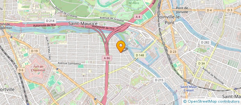 localisation de l'entreprise BAT NET ENTRETIEN 2000 à MAISONS-ALFORT