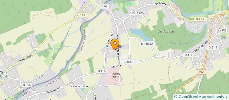 localisation de l'entreprise BAT-NOV à SAUSSAY
