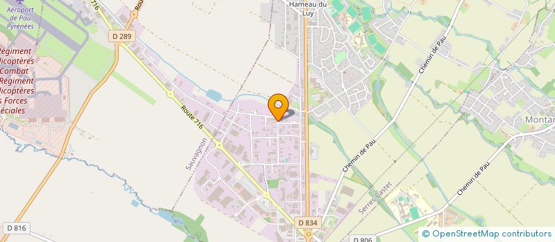 localisation de l'entreprise BAT-ON-ELEC à SERRES-CASTET