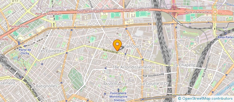 localisation de l'entreprise BAT'PACK à PARIS