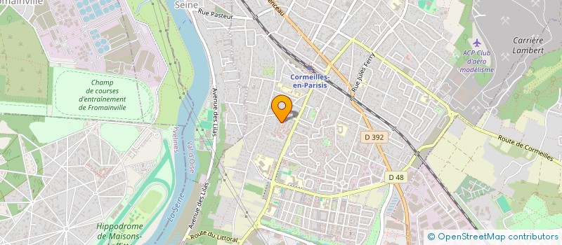 localisation de l'entreprise BAT PARISIEN à CORMEILLES-EN-PARISIS