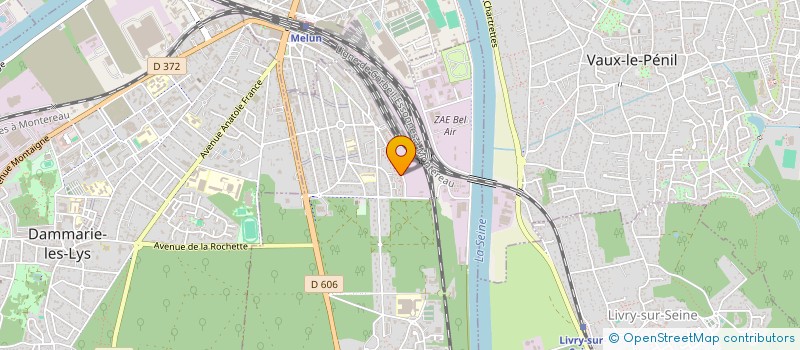 localisation de l'entreprise BAT PLUS à LA ROCHETTE