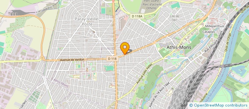 localisation de l'entreprise BAT PRESTIGE à ATHIS-MONS