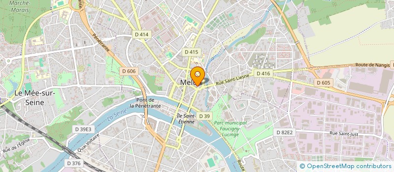 localisation de l'entreprise BAT-PRIM à MELUN