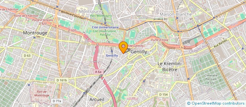 localisation de l'entreprise BAT PRODUCTIONS à GENTILLY