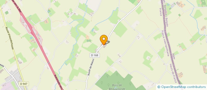 localisation de l'entreprise BAT RENO GC  STEENVOORDE