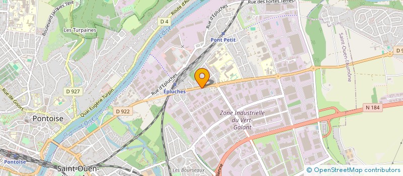 localisation de l'entreprise BAT'RENOV à SAINT-OUEN-L'AUMONE