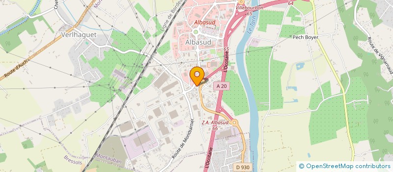 localisation de l'entreprise BAT RENOV  MONTAUBAN