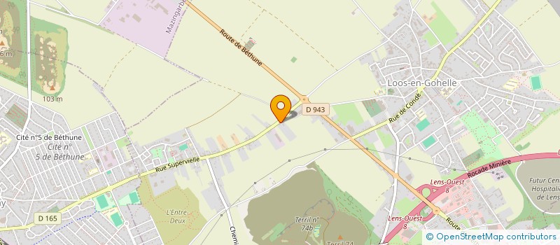 localisation de l'entreprise BAT-RENOV à LOOS-EN-GOHELLE