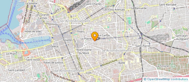 localisation de l'entreprise BAT&RENOV à MARSEILLE