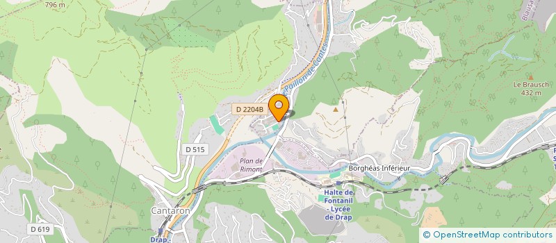 localisation de l'entreprise BAT RENOV AZUR 06  DRAP