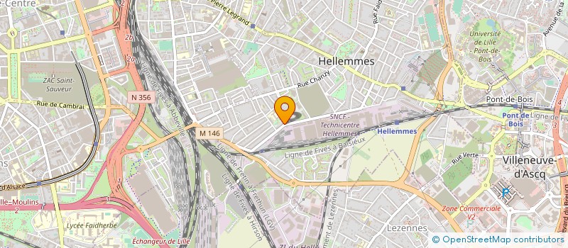 localisation de l'entreprise BAT RENOV CONCEPT à LILLE
