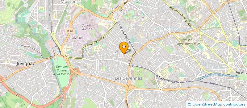 localisation de l'entreprise BAT'RENOV DU 34 à MONTPELLIER