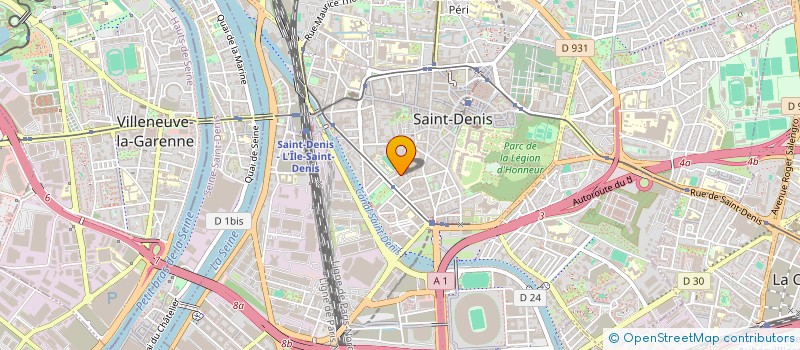 localisation de l'entreprise BAT RENOVATION à DRANCY