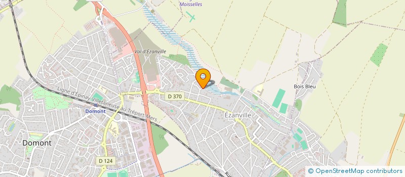 localisation de l'entreprise BAT-RENOVE à EZANVILLE