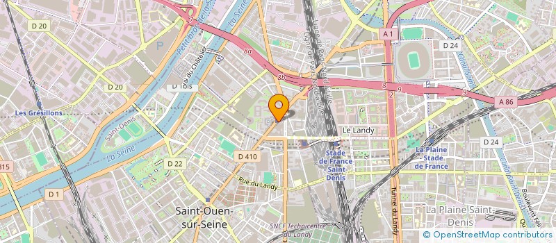 localisation de l'entreprise BAT RES à SAINT-DENIS