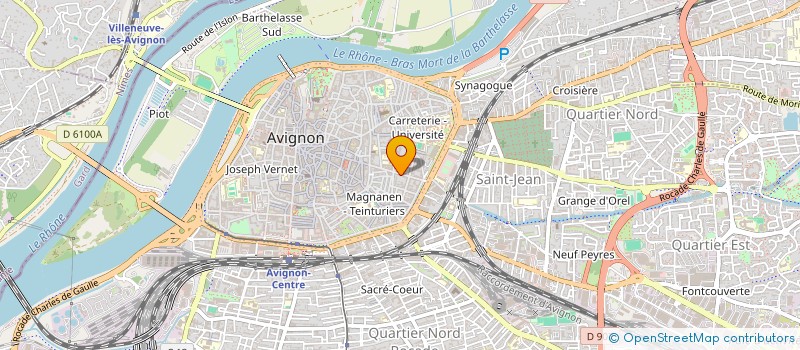 localisation de l'entreprise BAT SALUCES  AVIGNON