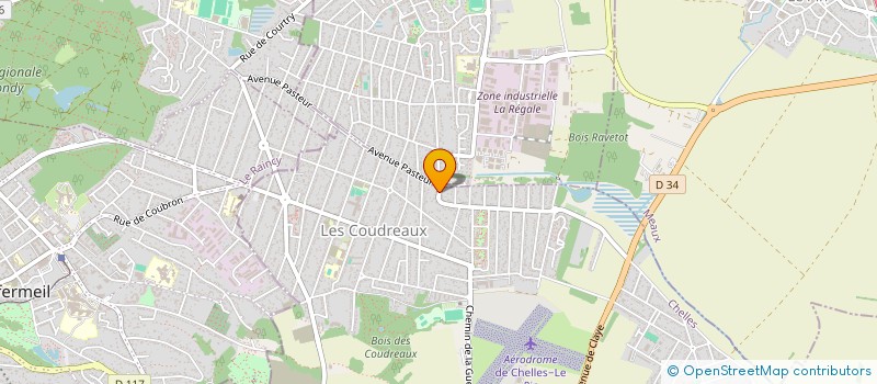 localisation de l'entreprise BAT-SERVANDO à CHELLES