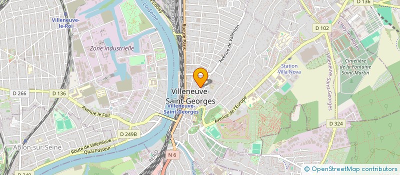 localisation de l'entreprise BAT SERVICES PRO 94 à VILLENEUVE-SAINT-GEORGES