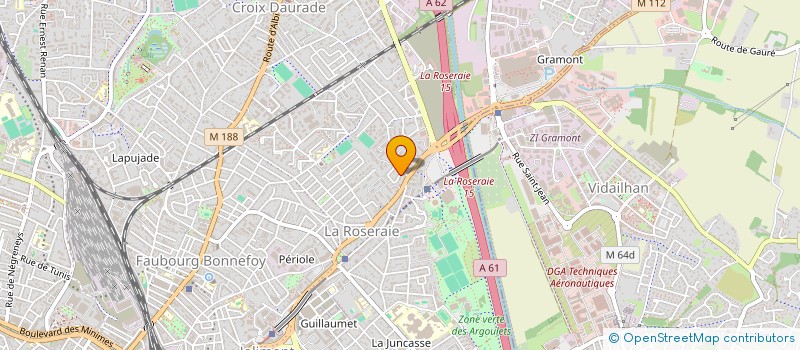 localisation de l'entreprise BAT SERVICES REUNIS à TOULOUSE