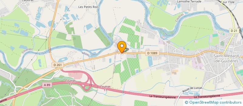 localisation de l'entreprise BAT-SOL  SAINT-MEDARD-DE-GUIZIERES